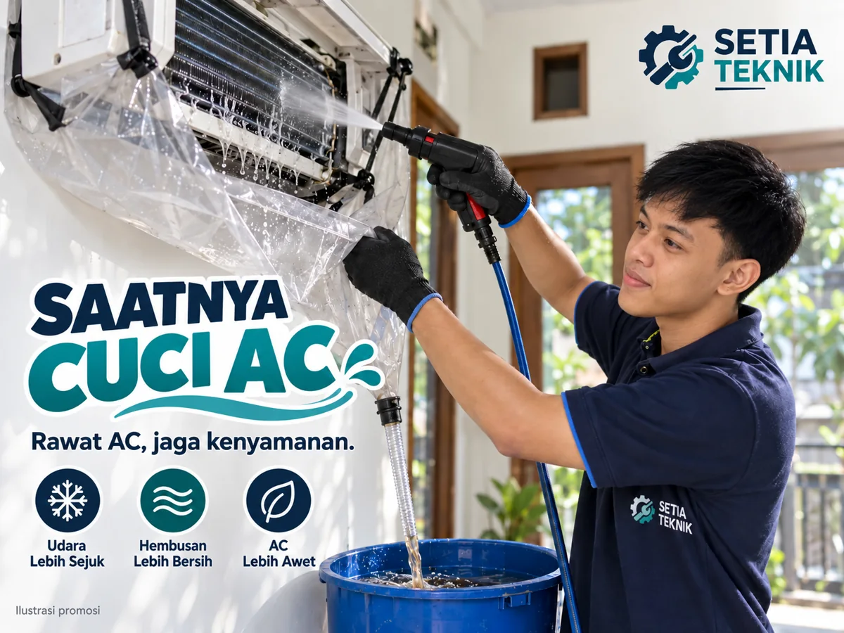  promosi — Cuci AC