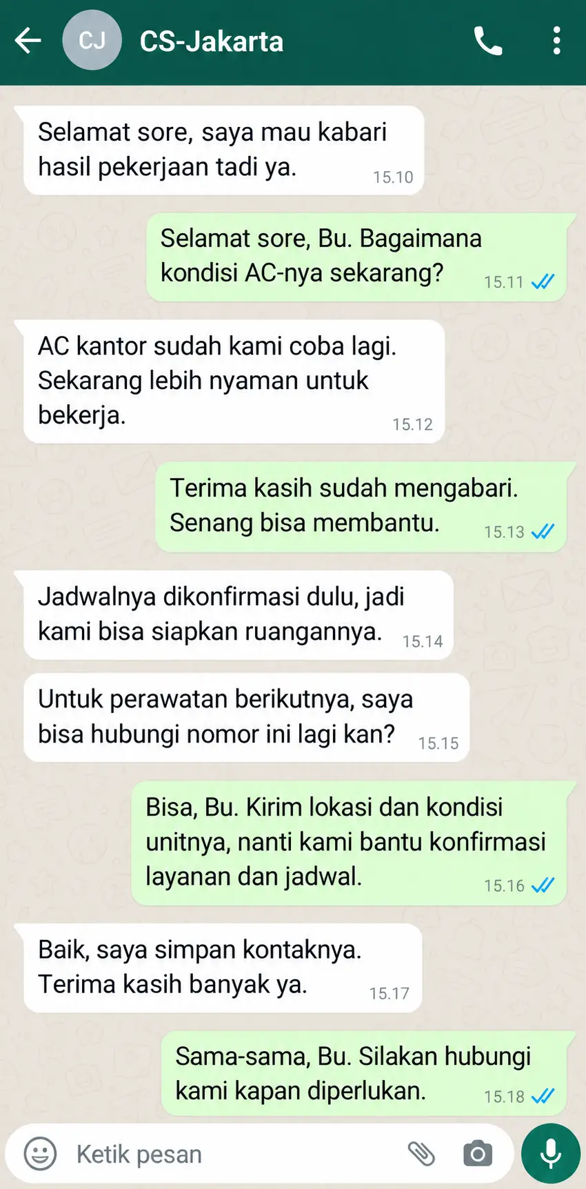 Ulasan pelanggan 1
