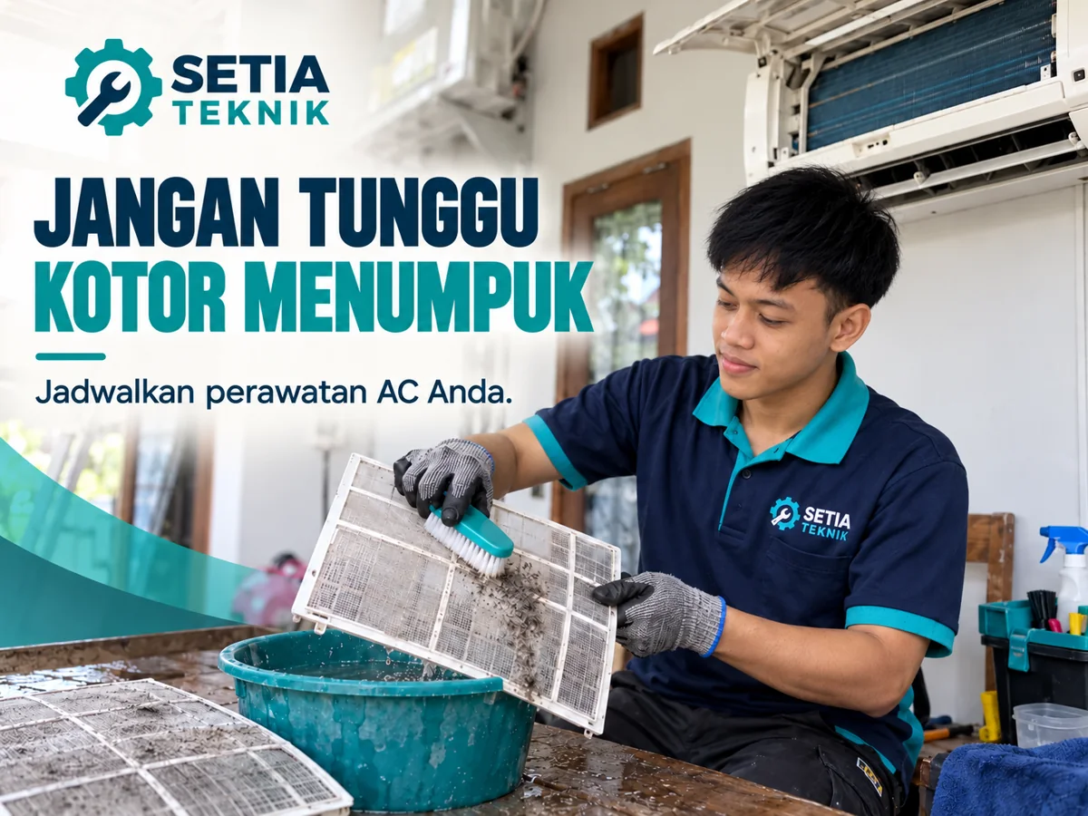  promosi — Perawatan filter AC