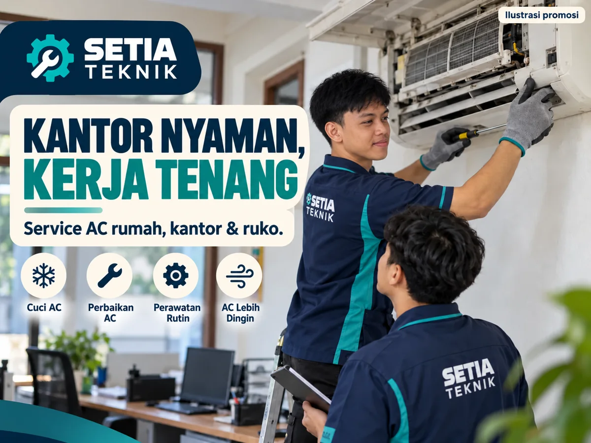  promosi — Layanan AC rumah, kantor dan ruko